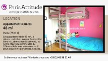 Appartement 2 Chambres à louer - Parmentier, Paris - Ref. 5714