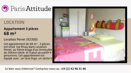 Appartement 2 Chambres à louer - Levallois Perret, Levallois Perret - Ref. 8767