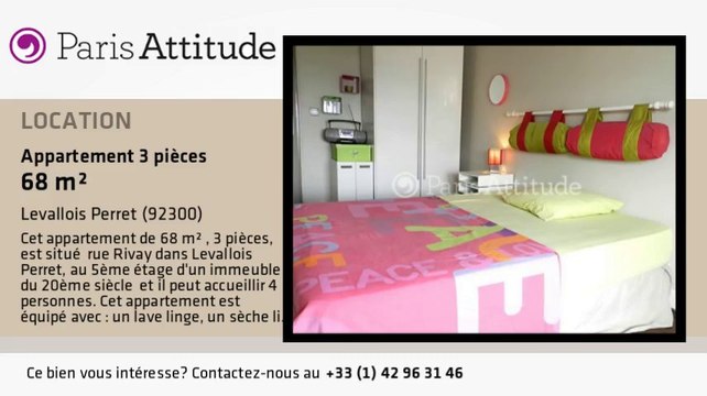 Appartement 2 Chambres à louer - Levallois Perret, Levallois Perret - Ref. 8767