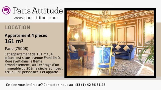 Appartement 3 Chambres à louer - Champs Elysées, Paris - Ref. 6710