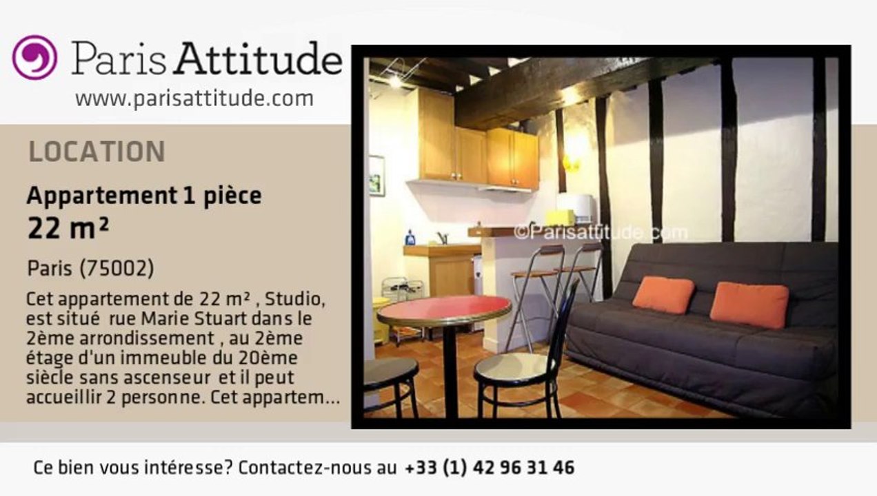 Appartement Studio à louer - Montorgueil, Paris - Ref. 5681