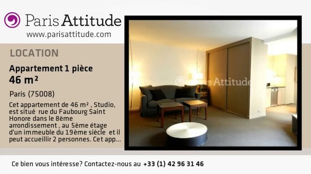 Appartement Studio à louer - Miromesnil, Paris - Ref. 8956