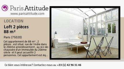Loft 1 Chambre à louer - Père Lachaise, Paris - Ref. 8189
