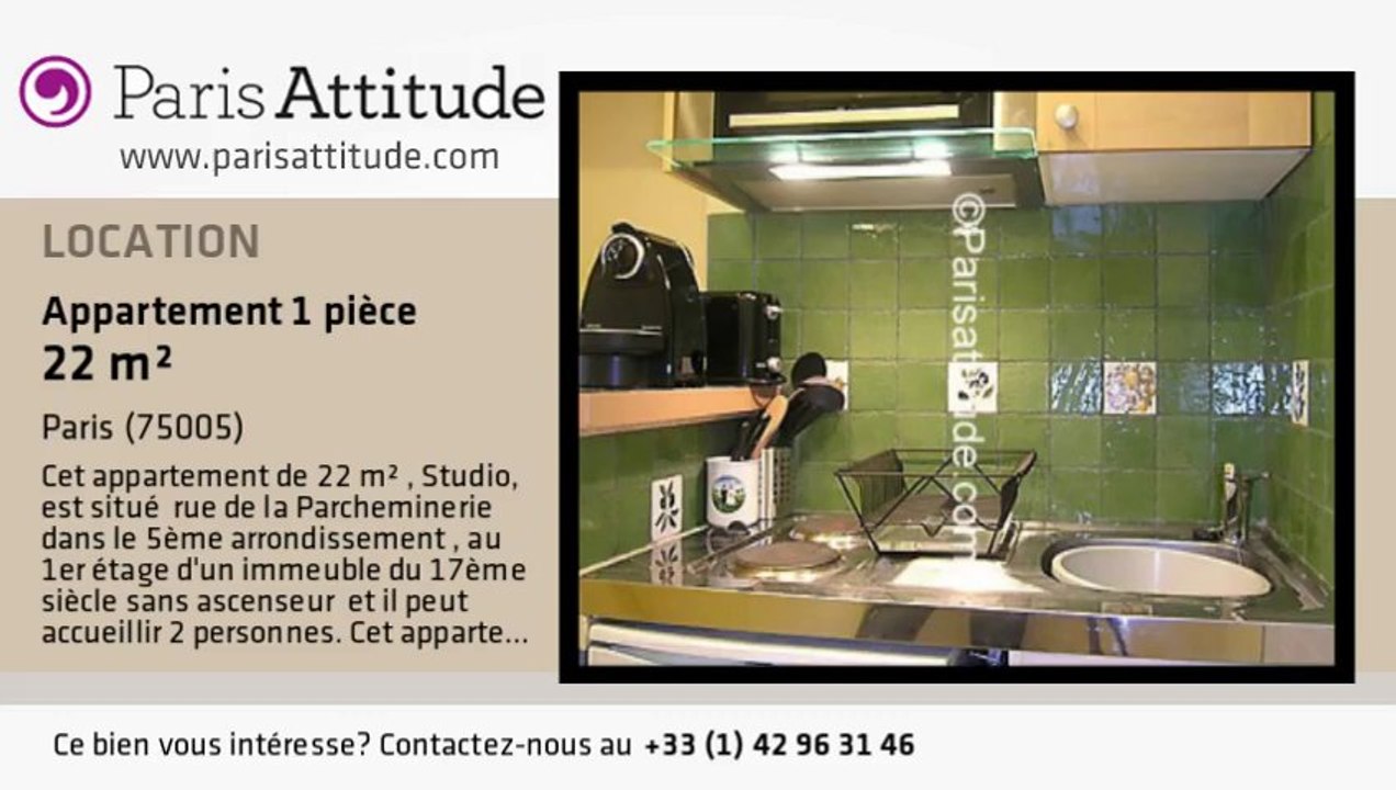 Appartement Studio à louer - Quartier Latin/St Michel, Paris - Ref. 6888