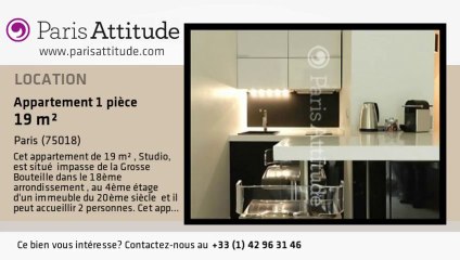 Appartement Studio à louer - Montmartre, Paris - Ref. 8942