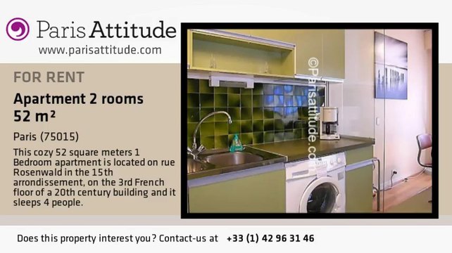 1 Bedroom Apartment for rent - Plaisance/Pernety, Paris - Ref. 3962