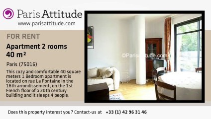 1 Bedroom Apartment for rent - Maison de la Radio, Paris - Ref. 2276