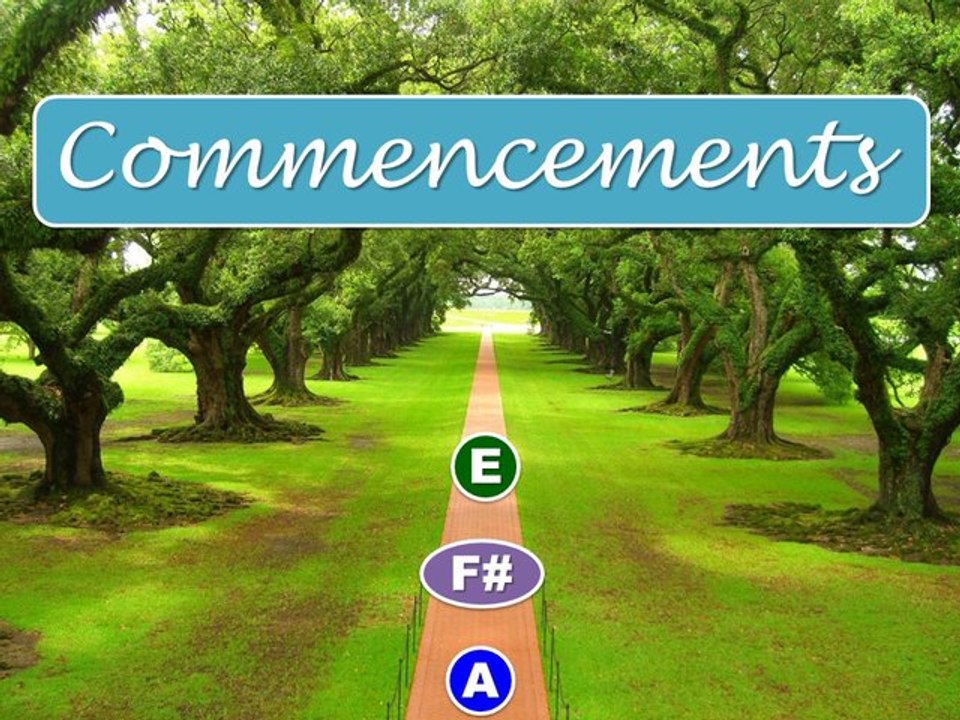 Commencements