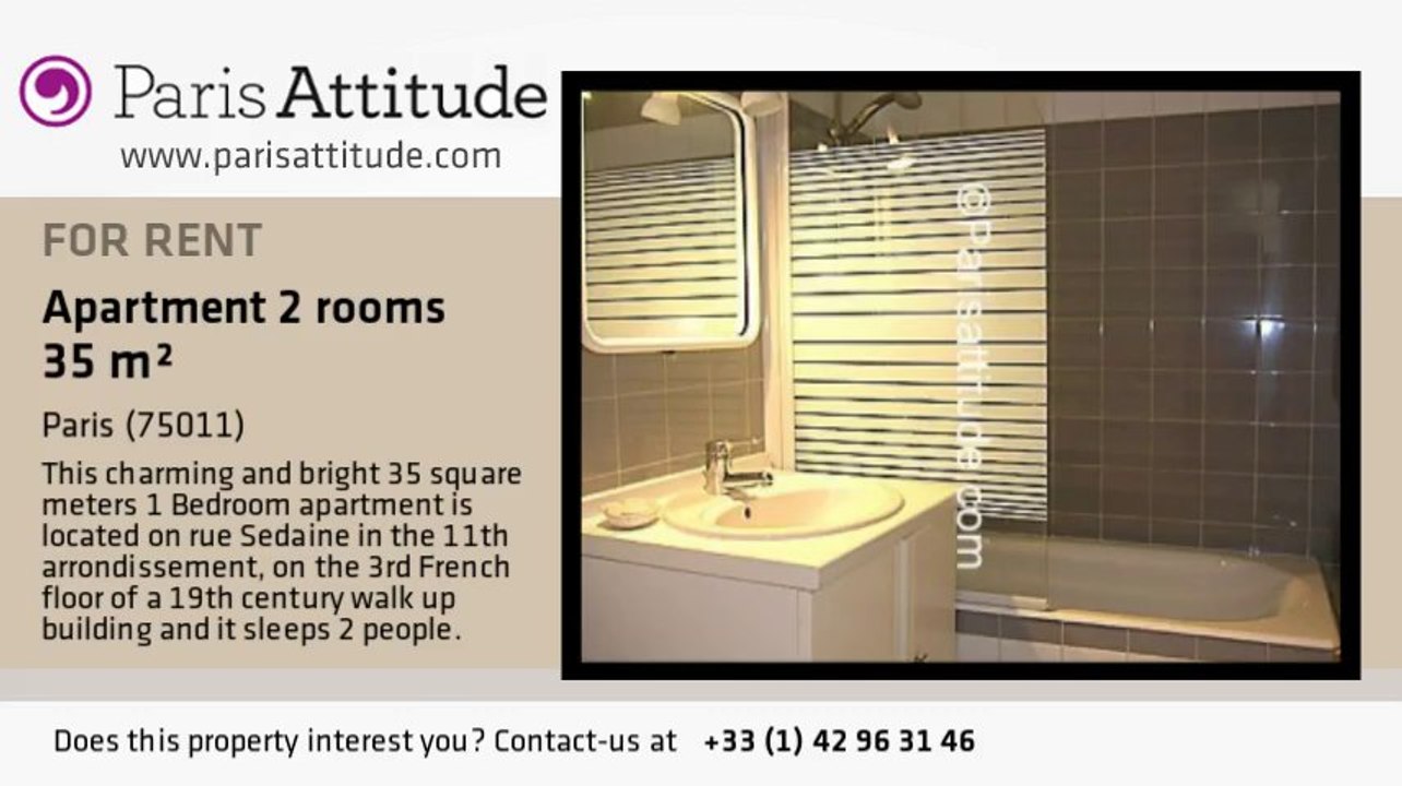 1 Bedroom Apartment for rent - Voltaire, Paris - Ref. 3662