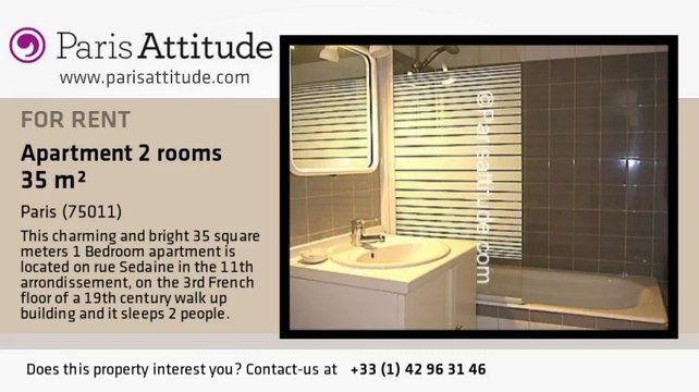 1 Bedroom Apartment for rent - Voltaire, Paris - Ref. 3662