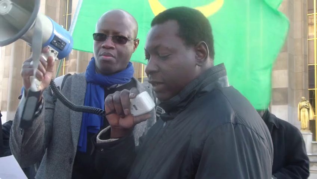 Lecture de de la Déclaration de journée internationale d'esclavage