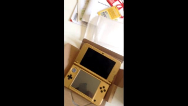 Unboxing Nintendo 3DS XL Legend Of Zelda A Link Between Worlds
