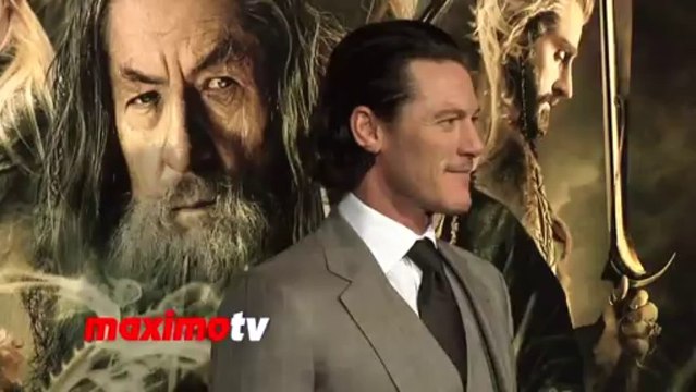 Luke Evans The Hobbit: The Desolation of Smaug Los Angeles Premiere