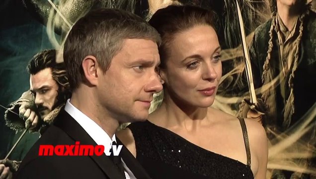 Martin Freeman The Hobbit: The Desolation of Smaug Los Angeles Premiere