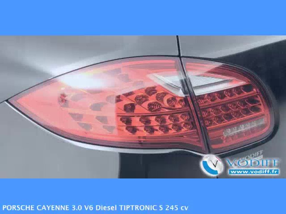 VODIFF : PORSCHE OCCASION ALSACE : PORSCHE CAYENNE 3.0 V6 Diesel TIPTRONIC S 245 cv Neuf 92 661 euros !