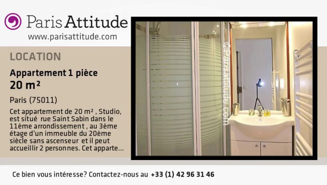 Appartement Studio à louer - Bastille, Paris - Ref. 6989