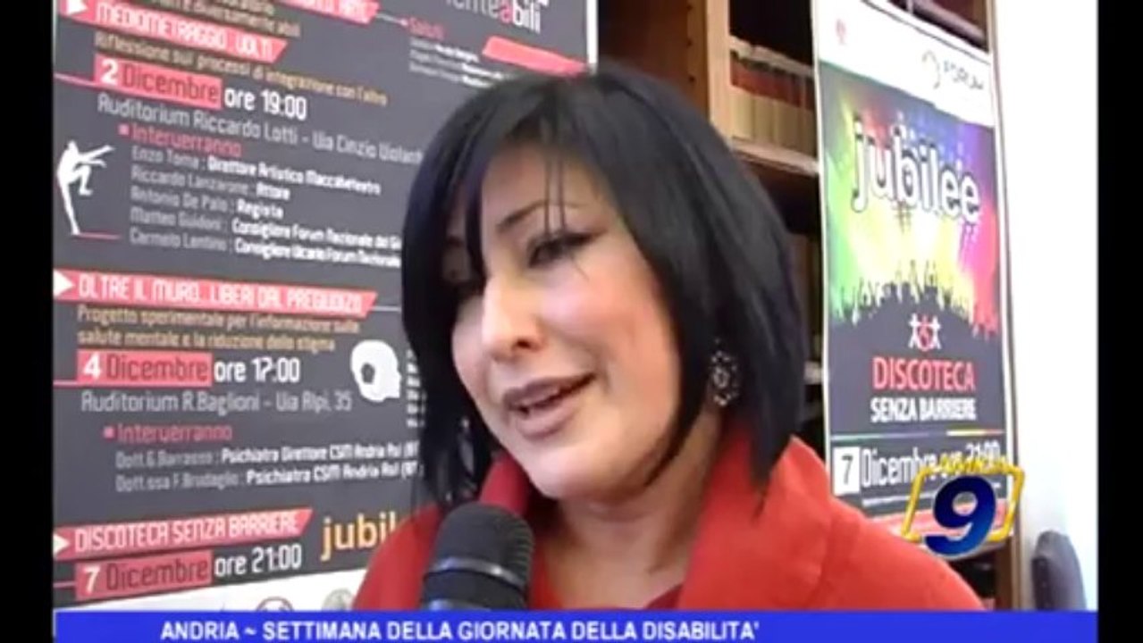 Andria | Settimana della giornata della disabilità