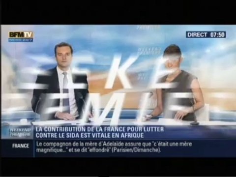 Reportage BFMTV: Pascal Canfin au Bénin, Journée mondiale de la lutte contre le Sida