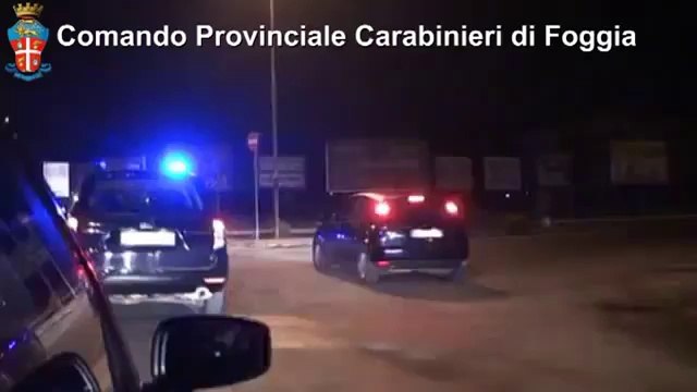 Cerignola (FG) - Rapine, droga, armi, 41 misure cautelari (02.12.13)