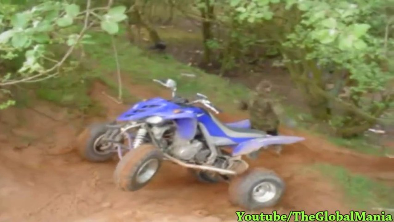 Raptor 700 Hill Climb Fail