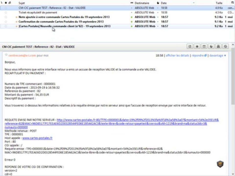 Démonstration de la passerelle de paiement CM-CIC pour WooCommerce