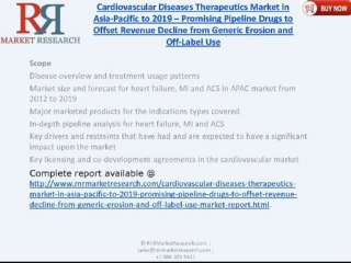 RnRMR: Cardiovascular Diseases Therapeutics Market in Asia-Pacific 2019