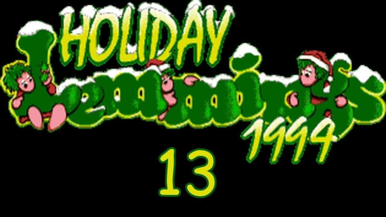 Let's Play Holiday Lemmings 1994 - #13 - Der Wegbereiter