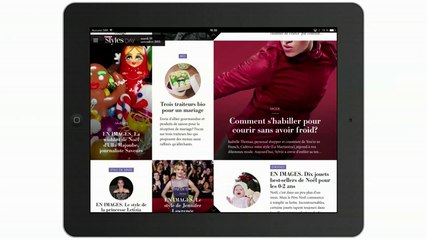 Styles Day -  L'application iPad de L'Express Styles