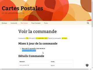Démonstration de la passerelle de paiement Atos Sips pour Woocommerce