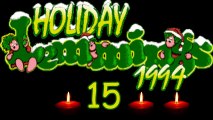 Let's Play Holiday Lemmings 1994 - #15 - Langer Weg durch den Schnee