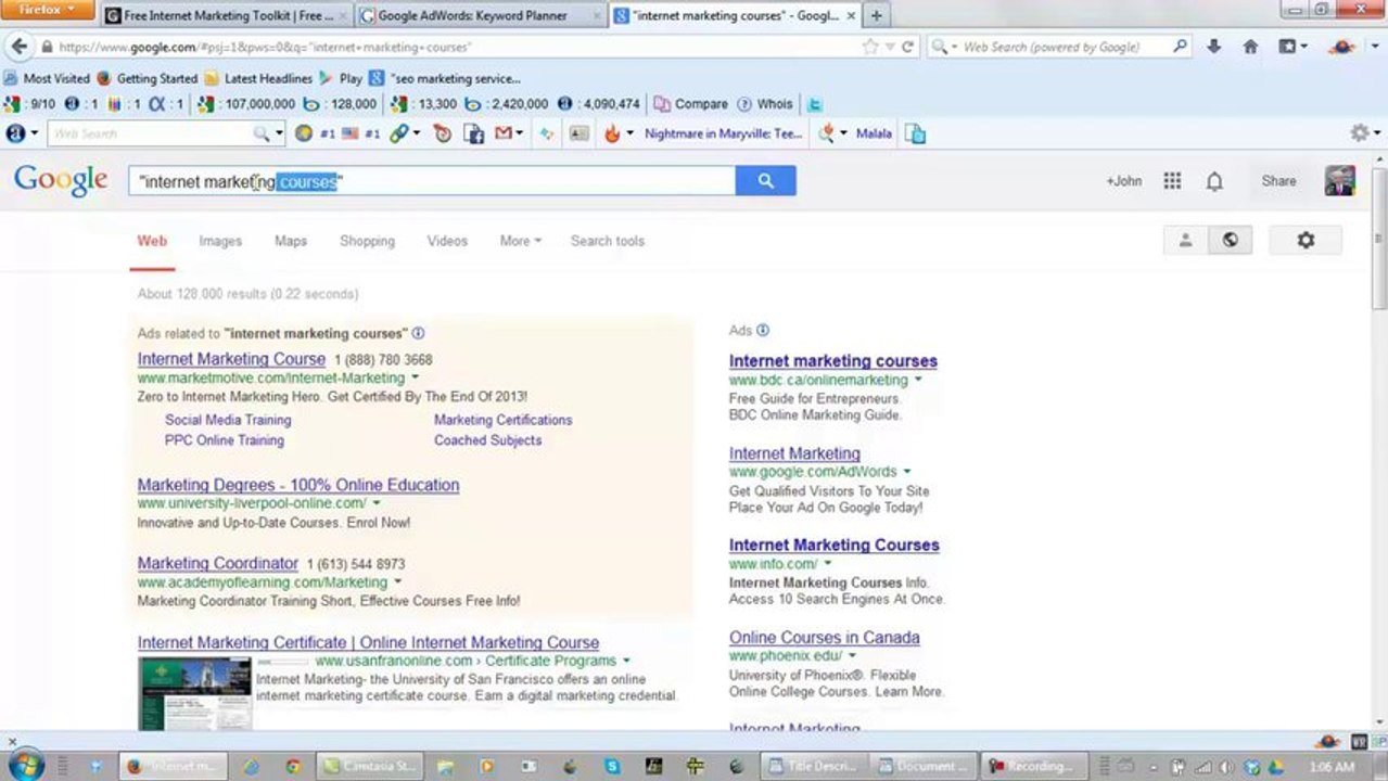 Search Engine Optimization Techniques PDF - Keyword Planner Part 5