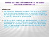SAP MDG (master data governance) online trainee Training Nowra-Bomaderry