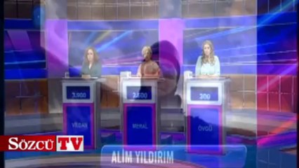 Yarışma programında bir ilk!