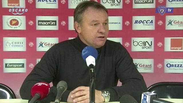 L1 / 2013-14 : Ajaccio 1-1 Bastia : Réaction de F. Hantz