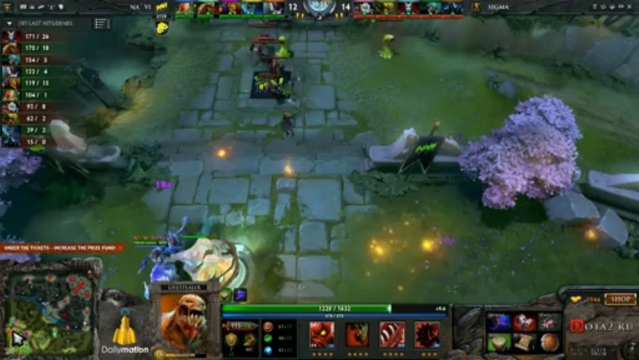 NaVi vs Sigma game 5@ D2CL Season 1 (Russian)