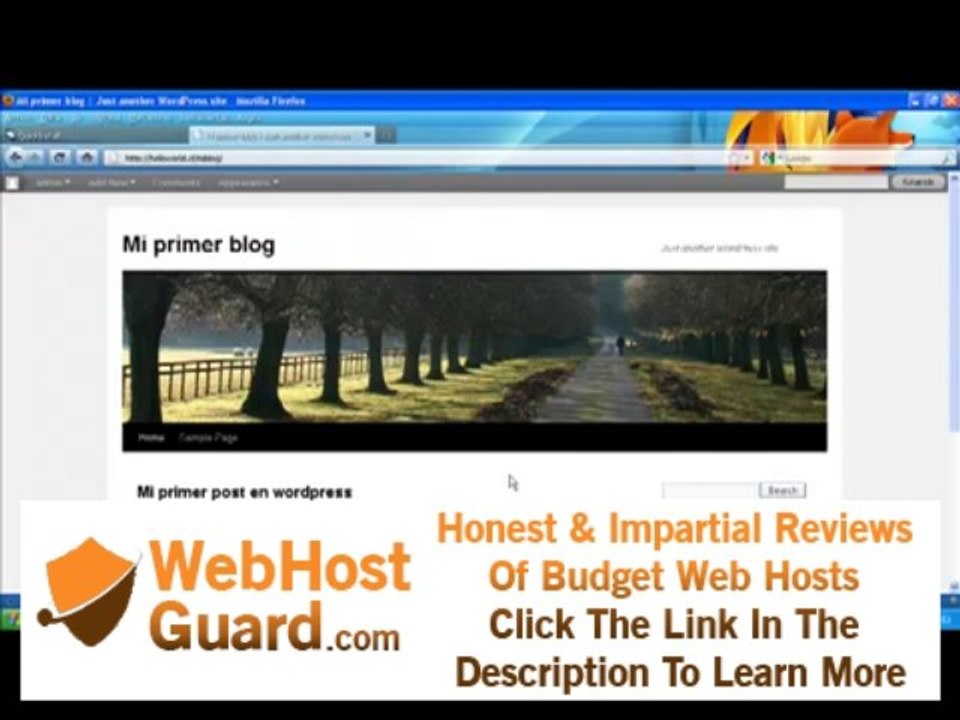 Hosting WordPress