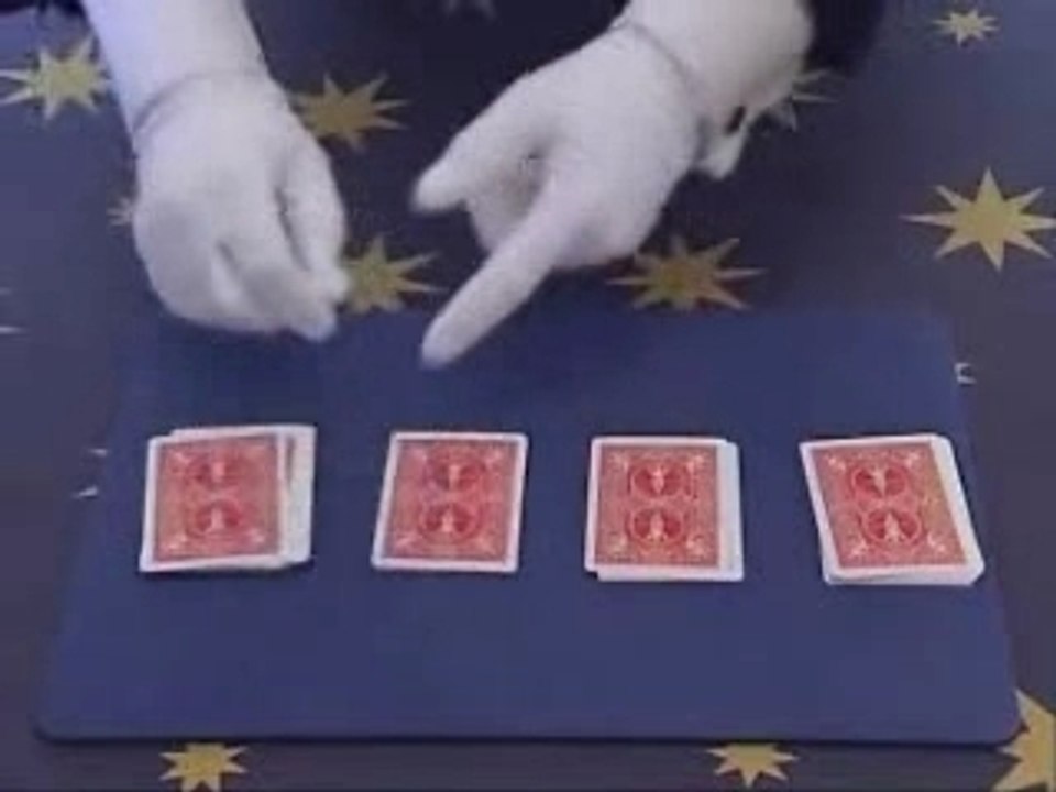 Four Ace Card Trick
