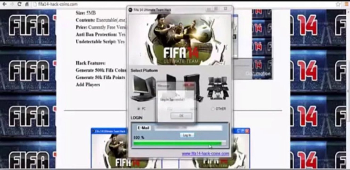 Fifa 14 Ultimate Team Hack-Generate Coins,Points