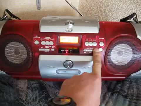 JVC RV-B 550 Ghettoblaster, Boombox, General überholt Full Demo