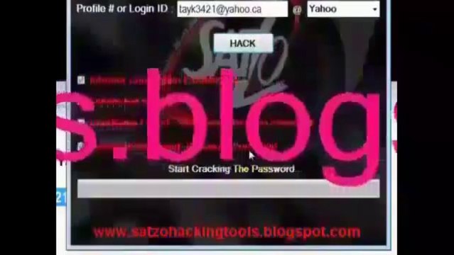 Video how to hack online yahoo messenger password finder 2013 new version free hack