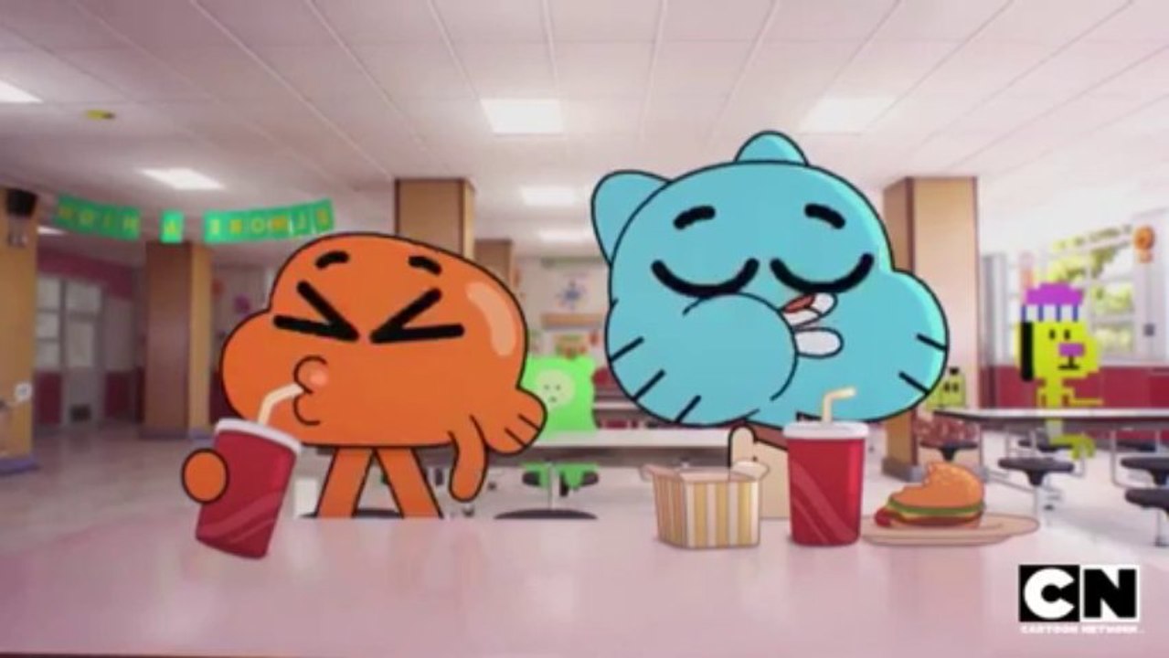 The Amazing World of Gumball Lunchroom Warfare - video Dailymotion