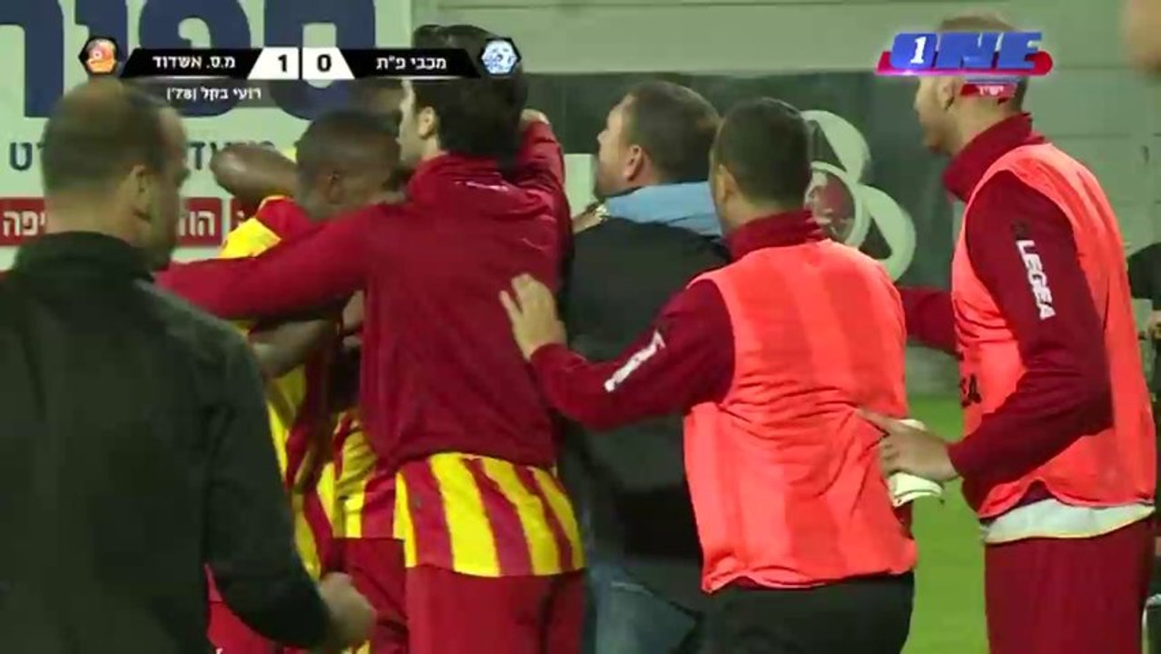 ליגת העל עונת 13/14 מחזור 8 - מכבי פ"ת Vs מ.ס אשדוד (1-1)