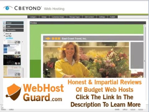 Cbeyond Web Hosting and Domain Tools Chapter 2 DIY Website Creator Tool