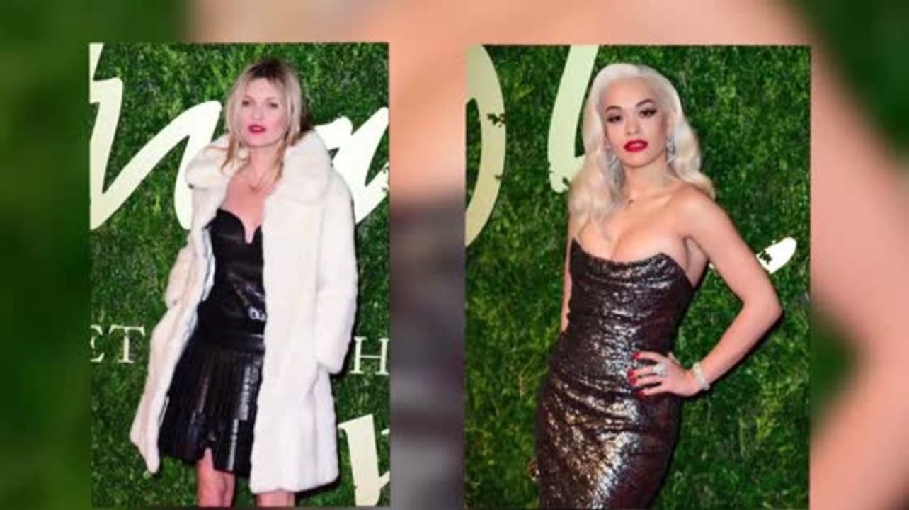 Kate Moss and A-List Pals Up the Glamour for British Fashion Awards