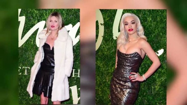 Kate Moss and A-List Pals Up the Glamour for British Fashion Awards