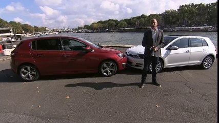 Teaser Comparatif Peugeot 308 / Volkswagen Golf 7
