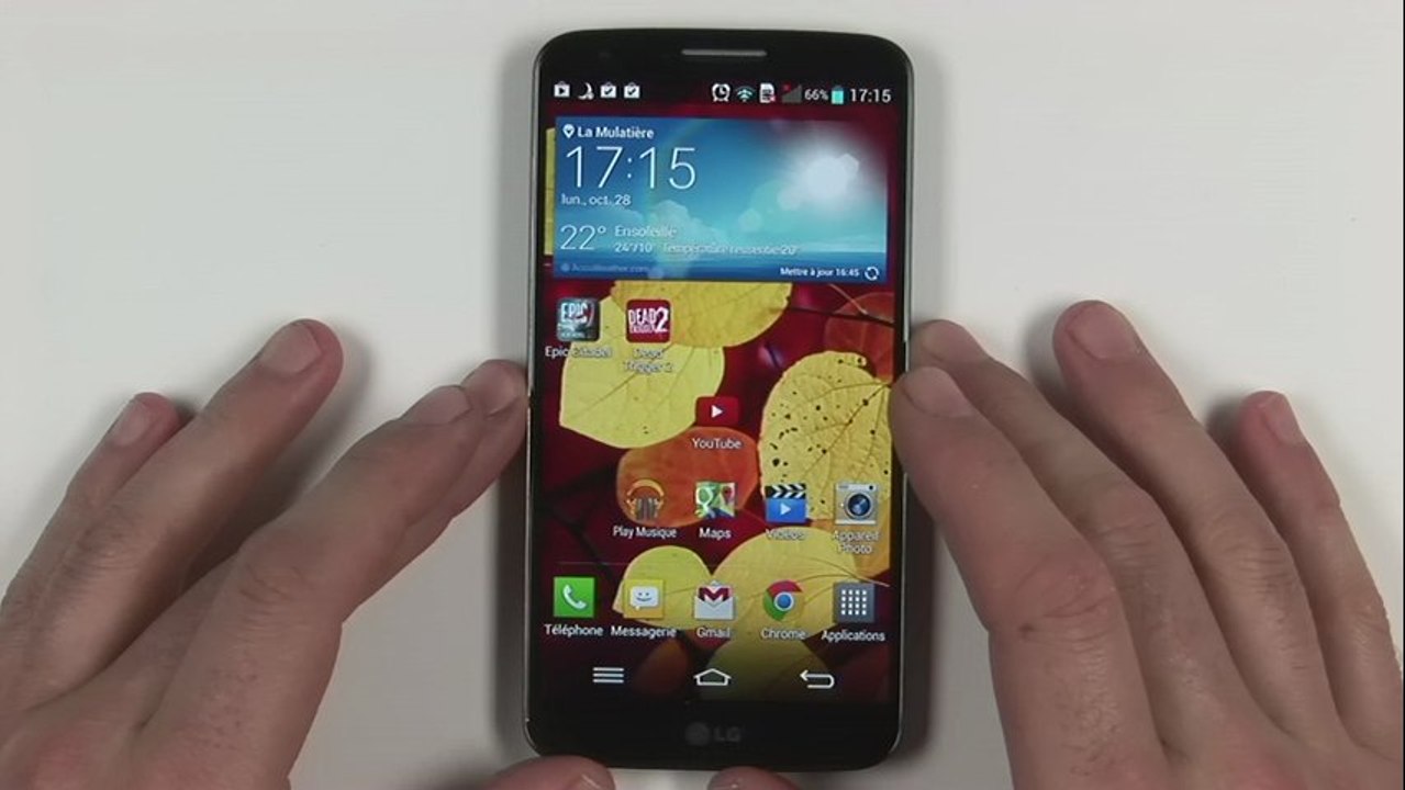 LG G2 en vidéo : le smartphone haut de gamme se...