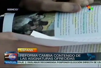 Opondrán a neoliberales otra huelga de educación en España