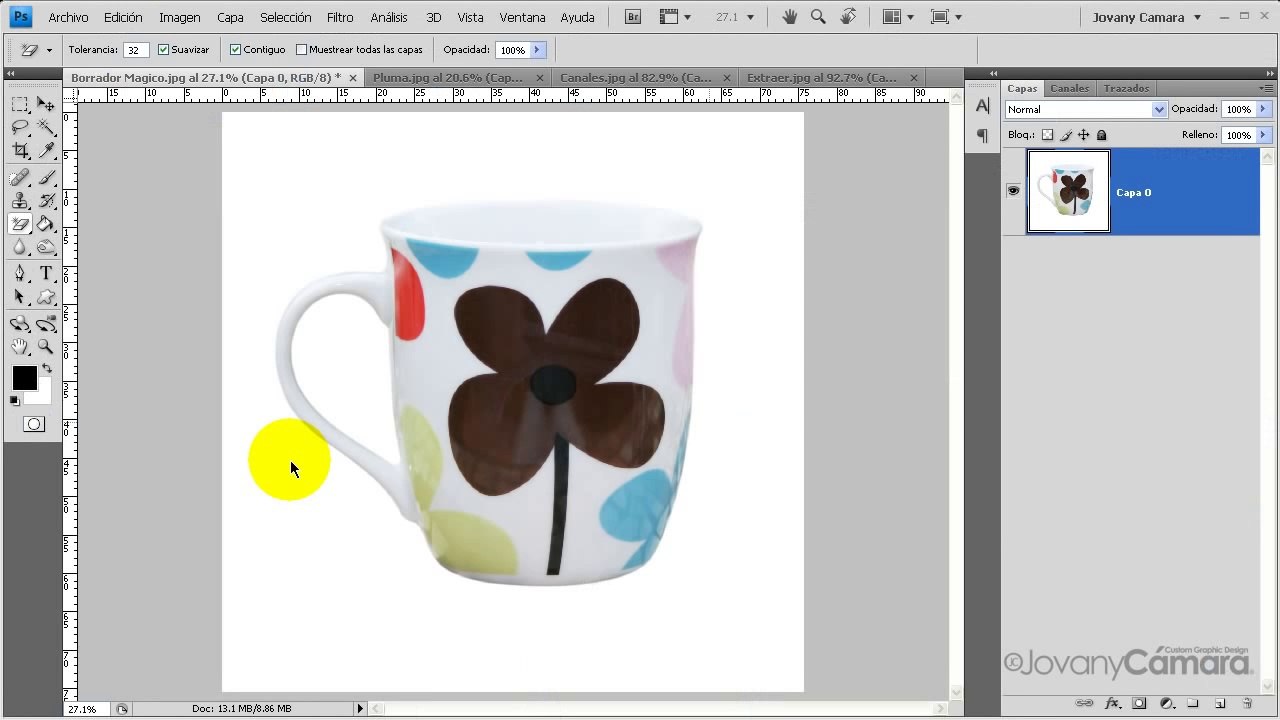 Tutorial Photoshop - Recorte de imágenes