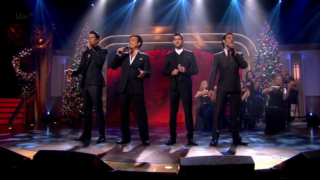 Il Divo - Interview and performing  ITV1 - 2013.12.2